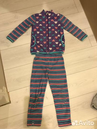 Флисовый костюм 104 см