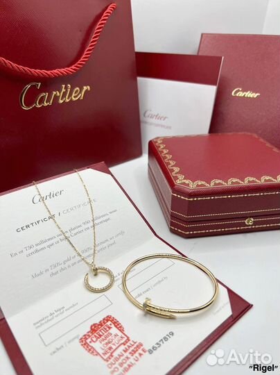 Cartier подвеска с бриллиантами (мск)