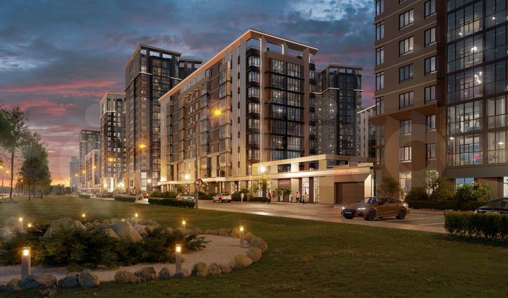 Квартира-студия, 25,6 м², 9/9 эт.