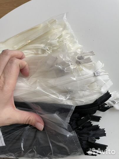 Молнии потайные