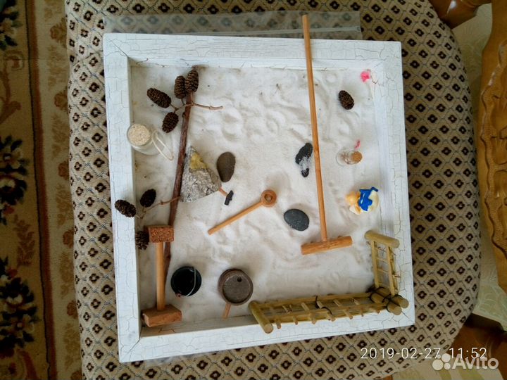 Японский садик для релаксации и занятий Монтессори