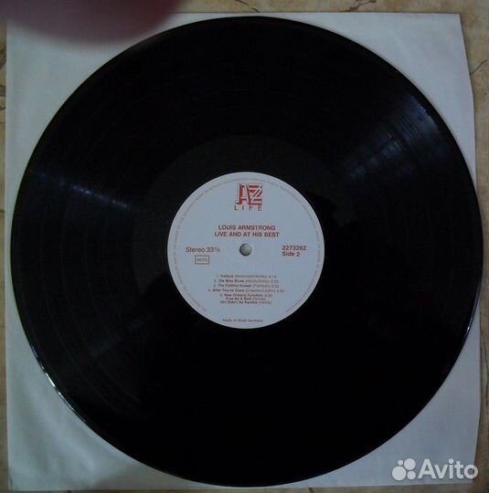 Виниловая Louis Armstrong – Live And AT His Best