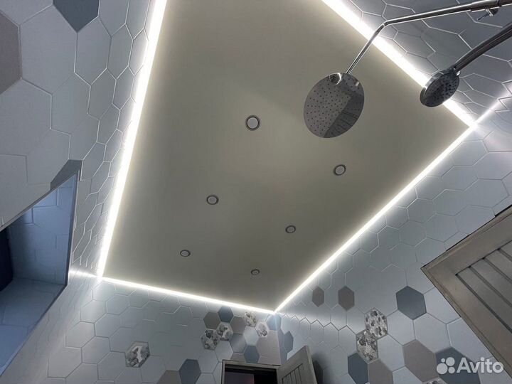 Натяжные потолки Под ключ Без посредников за 1день