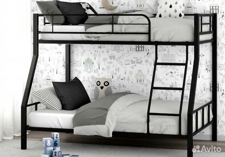 Детская кровать двухъярусная