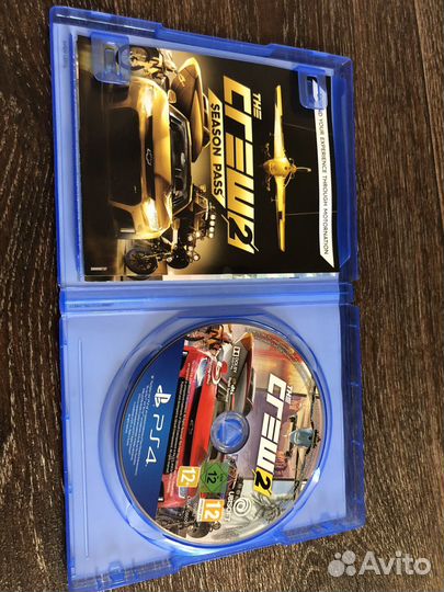 Диски на ps4 The crew 2
