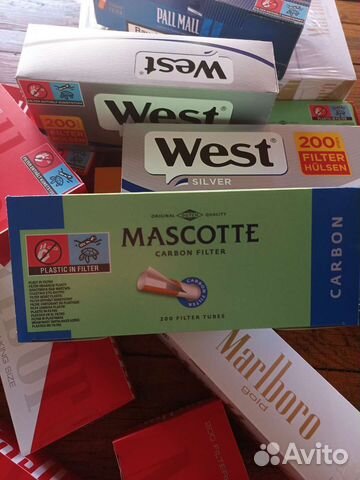 Гильзы Mascotte carbon 8 мм