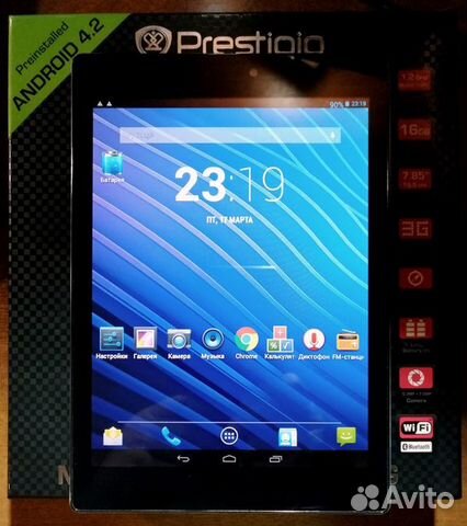 Планшет Prestigio Multipad 4 diamond 7.85