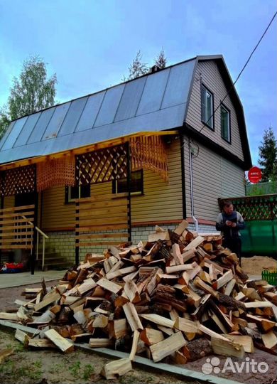 Дрова сухие колотые с доставкой