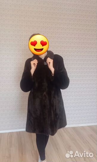 Шуба норковая 42 44 длинная