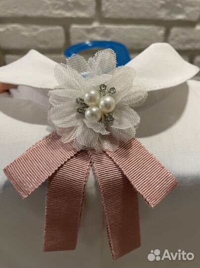 Блузка белая для девочек