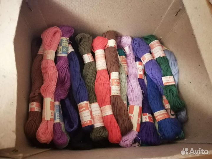 Нитки мулине (коробка)