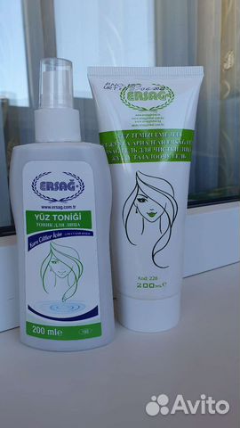 Гель для умывания плюс тоник Турция Эрсаг