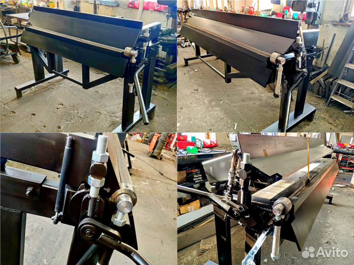 Листогиб с ножным прижимом / гибочный станок