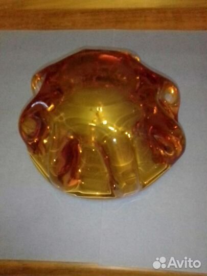 Пепельница. Цветной хрусталь. СССР