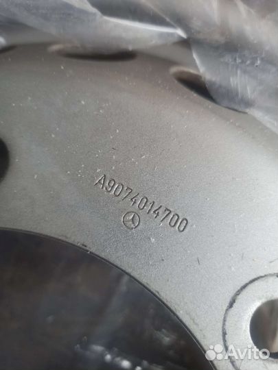 Диски колесные на спарку Фольксваген Крафтер