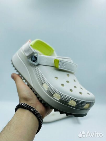 Сабо Crocs Белые