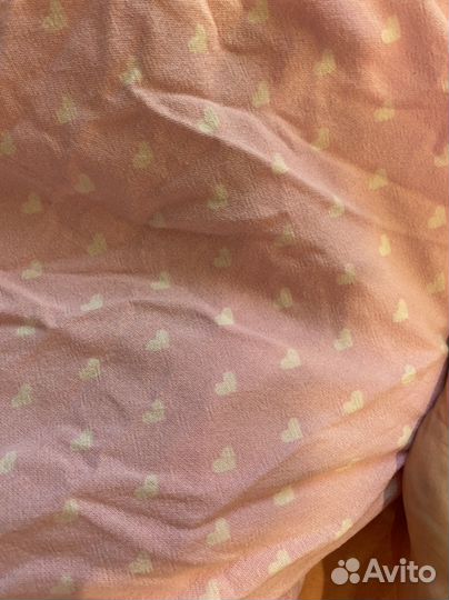 Простыни на резинках на десткую кроватку