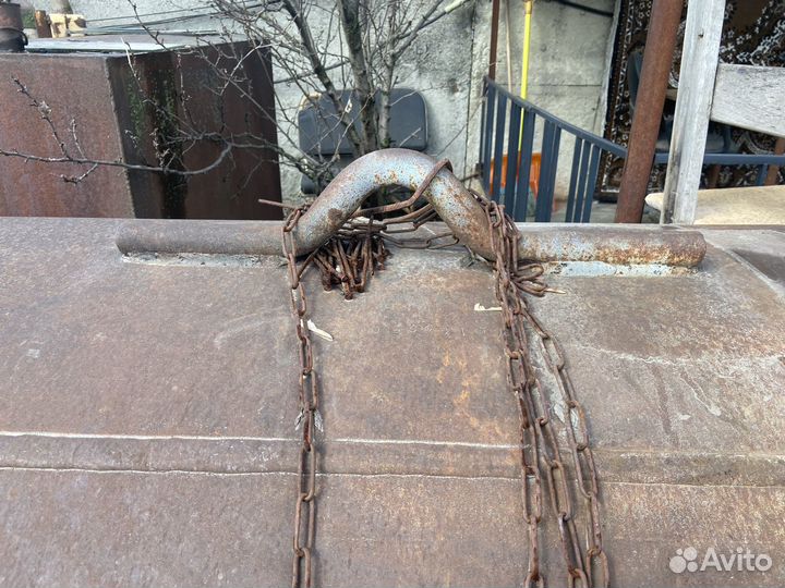 Емкость-труба металлическая стальная