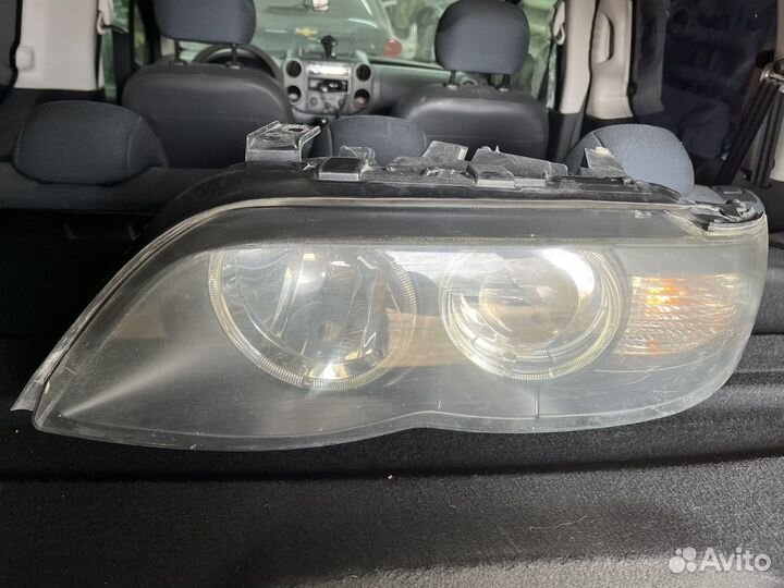 Фара левая bmw x5 e53 рестайлинг