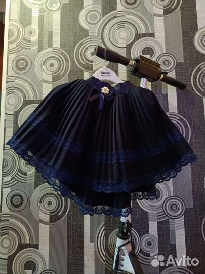 Школьная юбка плисе