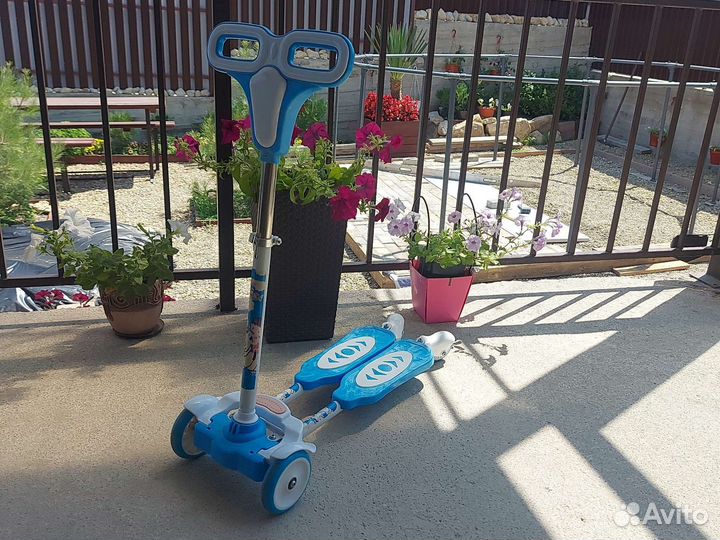 Самокат лягушка трансформер