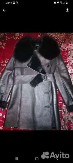 Дубленка натуральная женская 42 44