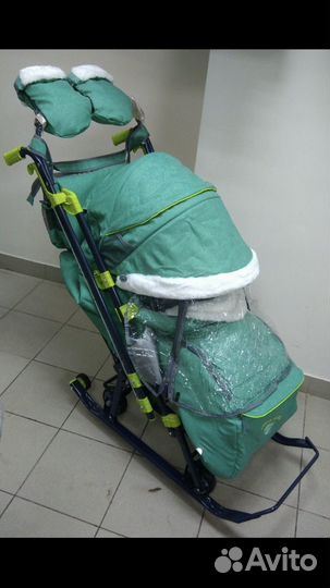 Санки коляска ника детям 7-3