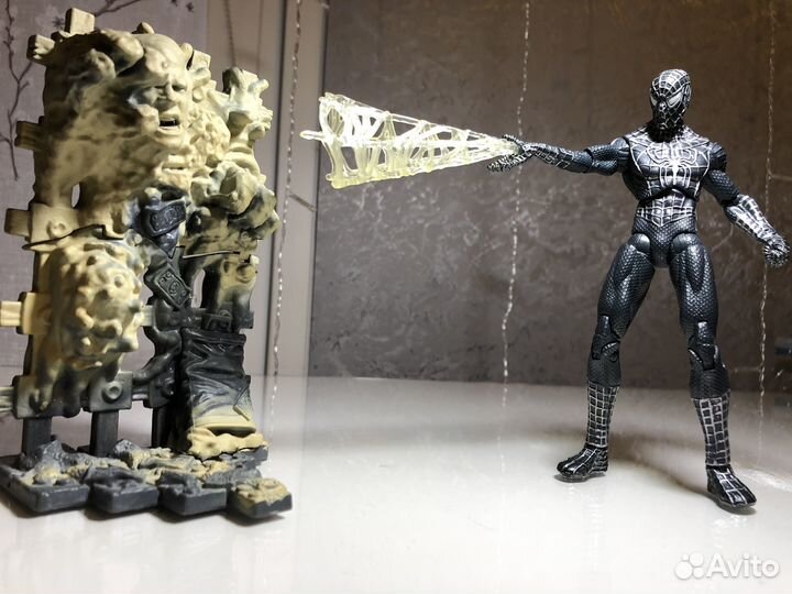 Фигурка Spider Man 3 Black Suit 2007 Sandman