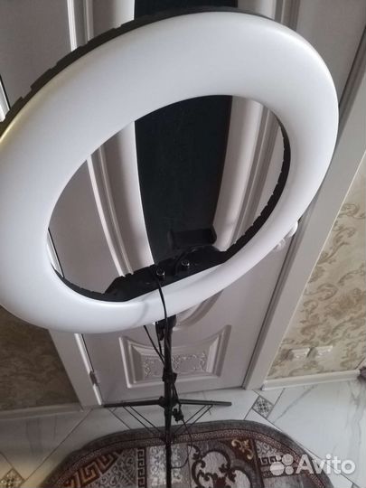 Кольцевая лампа со штативом 36см