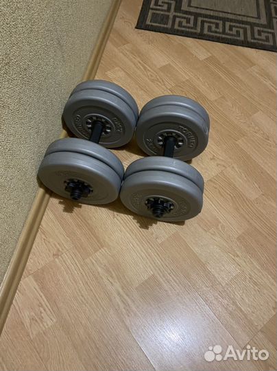 Гантели разборные