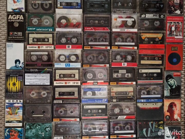 Аудиокассеты с записями