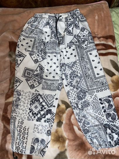 Шаровары принт пейсли