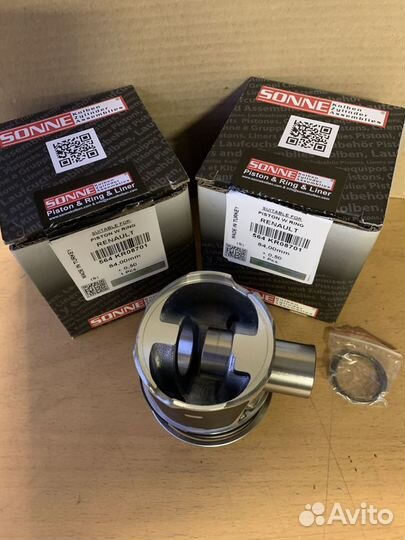 Поршень с кольцами Renault M9R +1.0