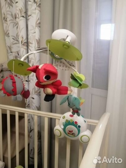 Мобиль на детскую кроватку tiny love (бум бокс)