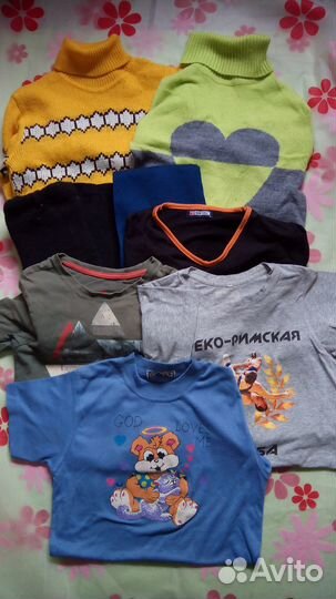 Пакет вещей мальчику 6-7 лет