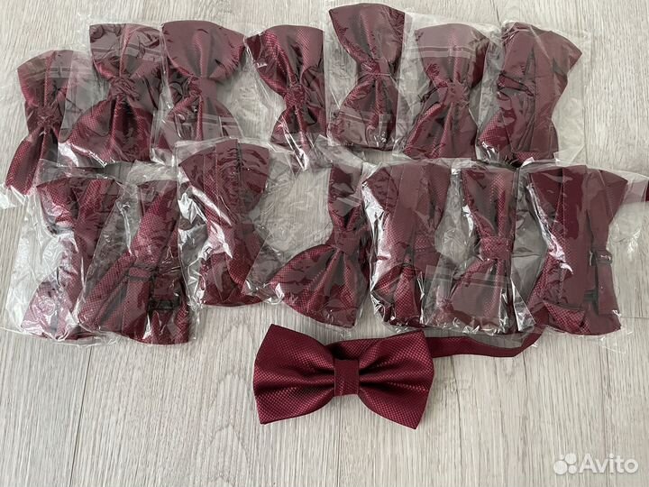 Галстук бабочка мужская 15 шт