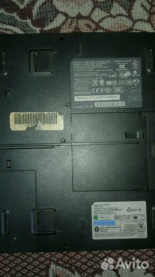 Ноутбук Compaq Armada 1700, Тайвань. Винтаж