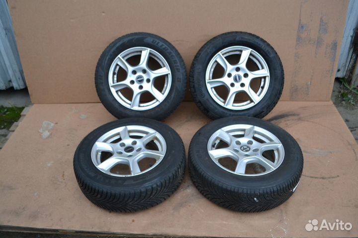 Диски R15 с зимними шинами 195 65 15