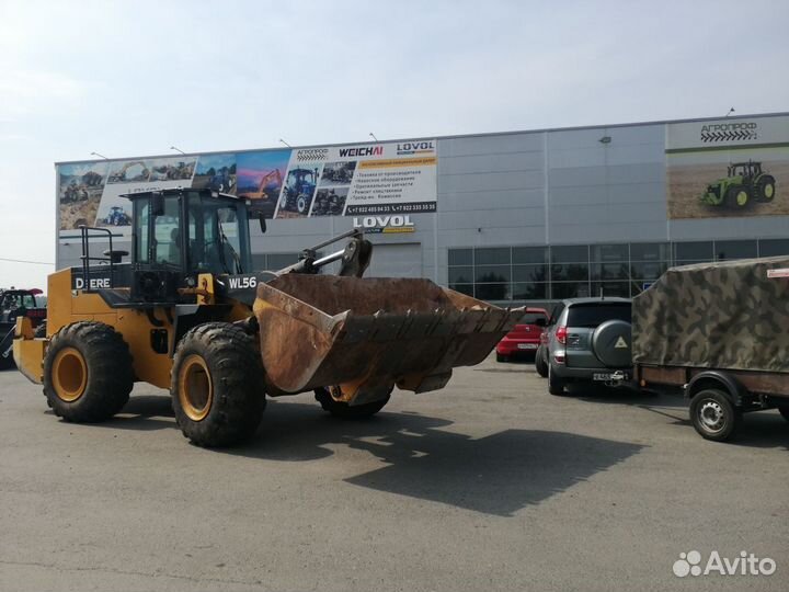 Фронтальный погрузчик John Deere WL56, 2017