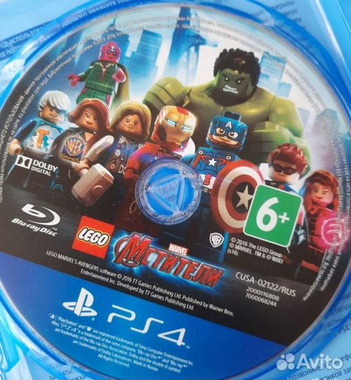 Lego marvel Мстители ps4