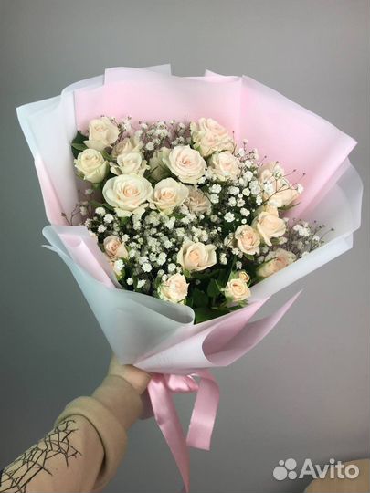 Букет из цветов «Вайт»