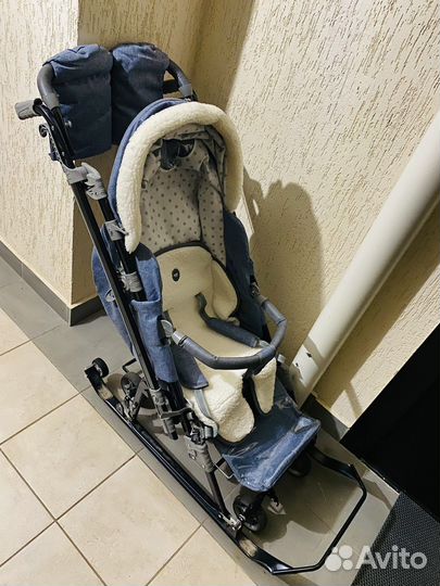 Коляска санки