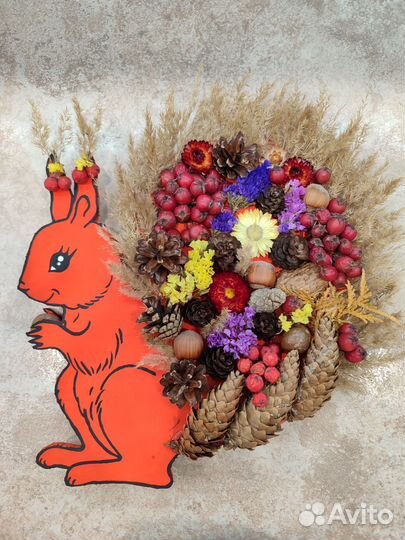 Осенняя поделка в детский сад школу