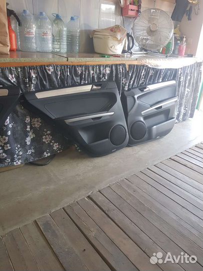 Обшивки дверей мерседес w 164 комплект