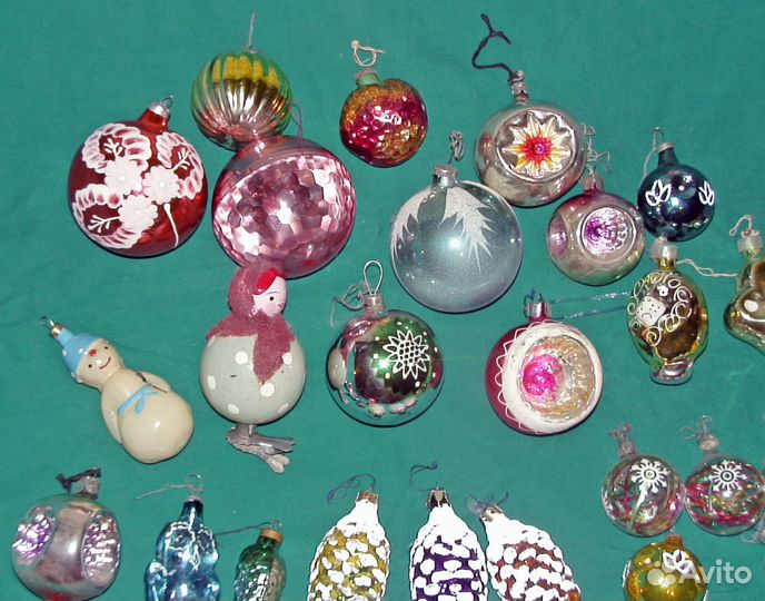 Елочные игрушки СССР советские
