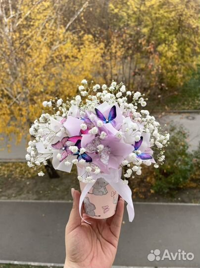 Букет из бабочек