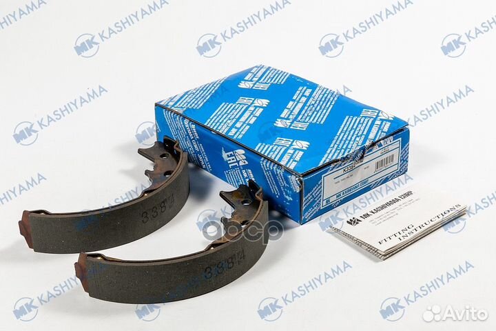 K3384 колодки тормозные барабанные Mazda Titan