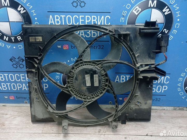 Вентилятор охлаждения на BMW 5 Е60