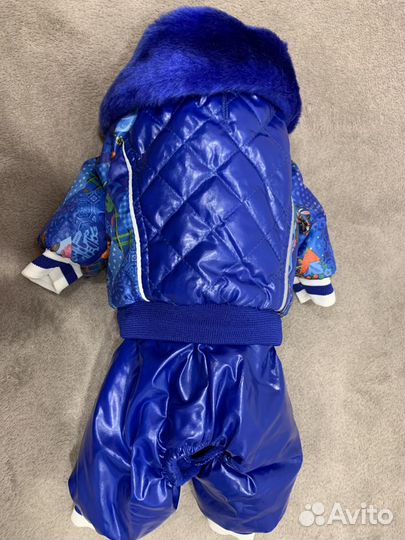 Комбинезон утепленный для маленькой собачки bosco