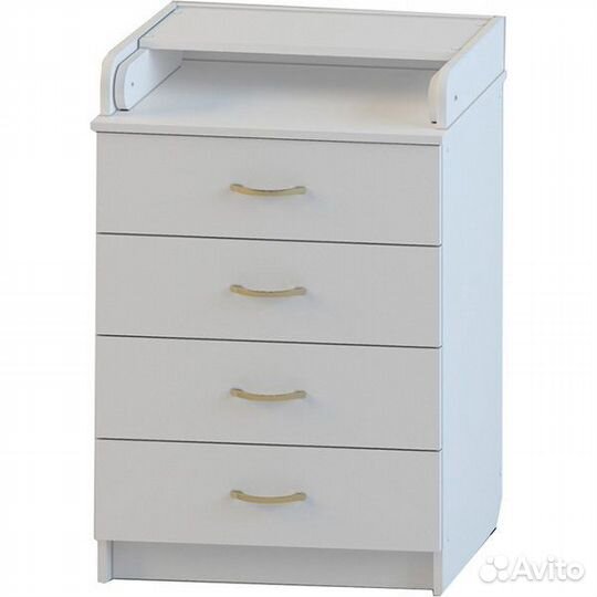 Пеленальный комод Атон кр 60/4 лдсп белый
